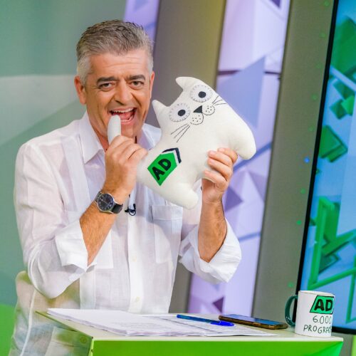 El famoso gato conocido como "El gato de Guadix" o "El gato de Andalucía Directo" porque es la mascota del programa Andalucía Directo de Canal Sur.