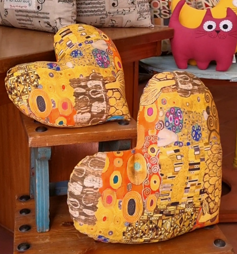 Cojines decorativos Klimt 2