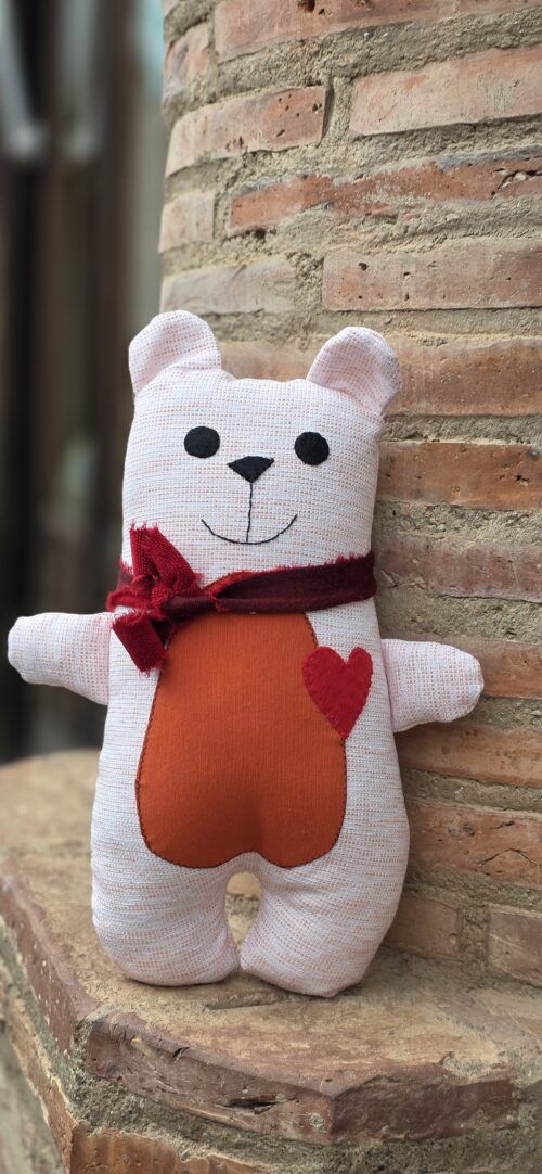 peluche infantil osito amoroso rayas