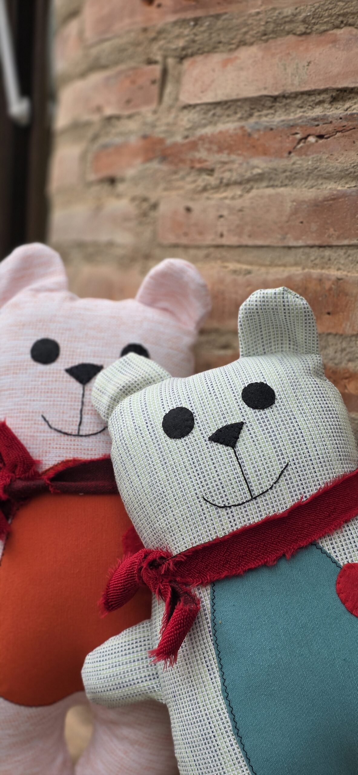 peluche infantil osito amoroso rayas